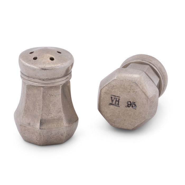Mini Pewter Appartenenza Salt and Pepper