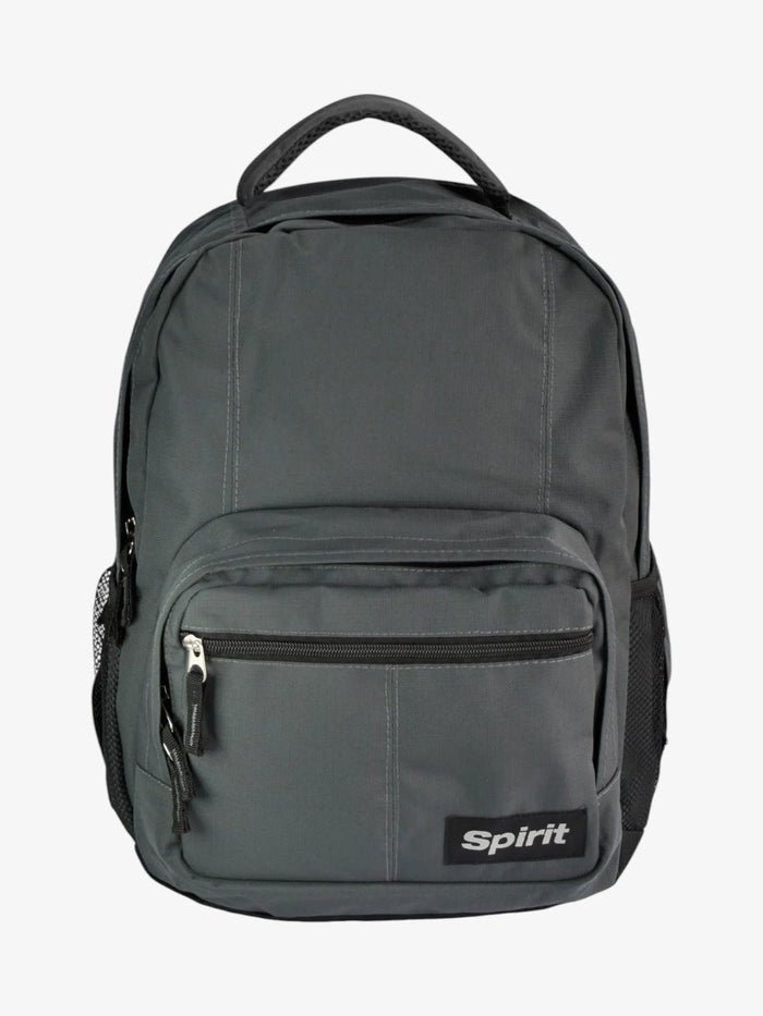 Mochila Spirit School Gris Oscuro