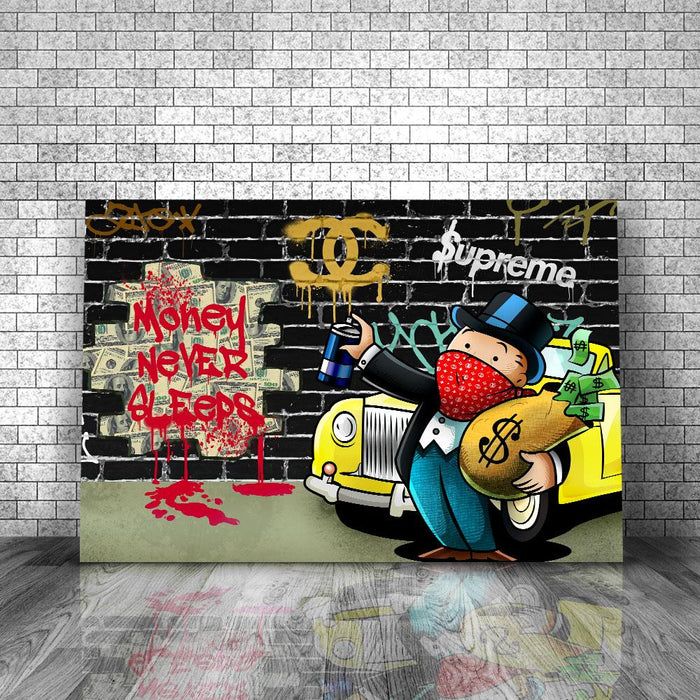 MONEY NEVER SLEEPS - REBHORN DESIGN