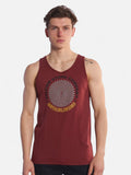 Musculosa Volcom Fused Rojo