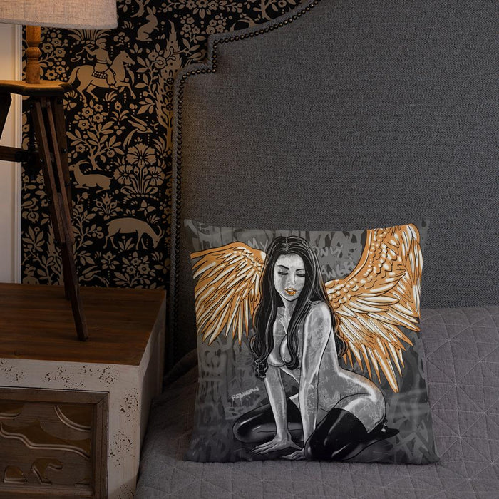 MY ONLY ANGEL PREMIUM PILLOW - REBHORN DESIGN