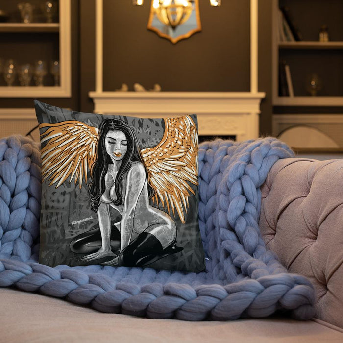 MY ONLY ANGEL PREMIUM PILLOW - REBHORN DESIGN