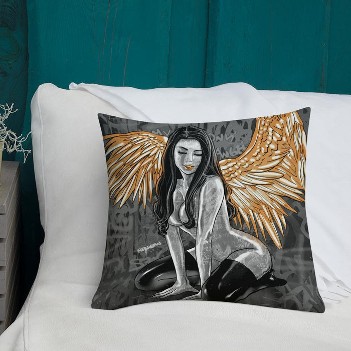 MY ONLY ANGEL PREMIUM PILLOW - REBHORN DESIGN