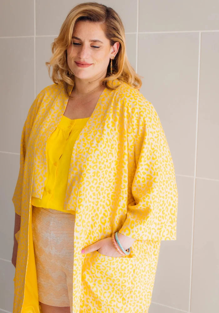Nage Libre Jacket Paper Sewing Pattern - Maison Fauve - Simplifi Fabric