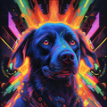 Neon Doggie