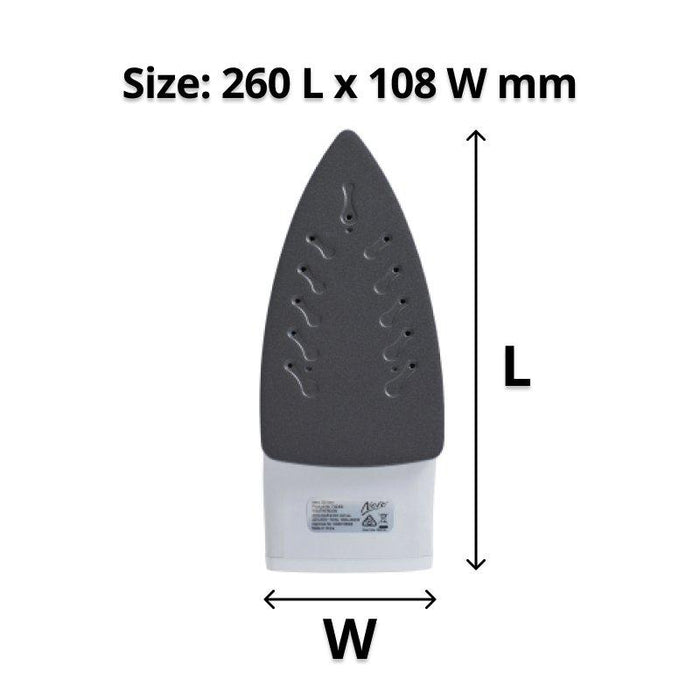 Nero 300 Steam or Dry Iron Non-Stick