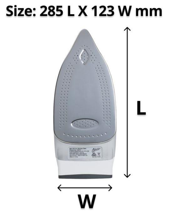 Nero 500 Steam/Dry Stainless Steel Iron