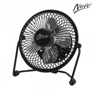 Nero Black USB Mini Fan 10cm