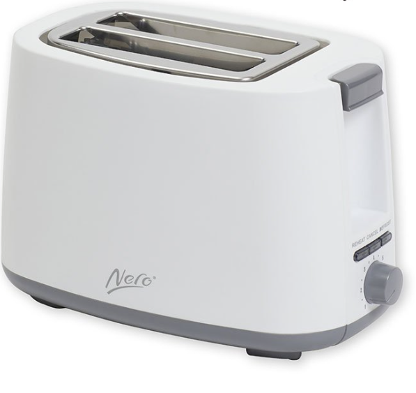 Nero White Toaster 2 Slice x 6