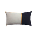Rugs by Roo | Leah Singh Nicole Ivory/Ebony Pillow-H14NIC06