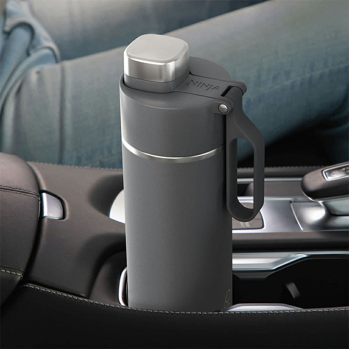 Ninja Thirsti 700ML Travel Water Bottle - Grey | DW2401EUUKGY from Ninja - DID Electrical