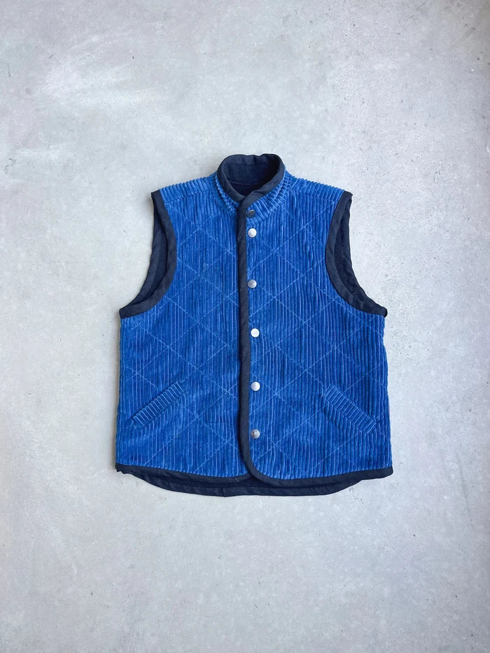 Nonni Vest Gender Neutral Kids (12mo - 12yrs) PDF Sewing Pattern - Atelier Mimito - Simplifi Fabric