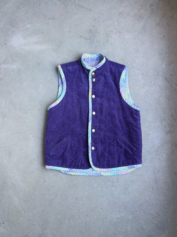 Nonni Vest Gender Neutral Kids (12mo - 12yrs) PDF Sewing Pattern - Atelier Mimito - Simplifi Fabric