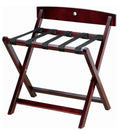 Oak Wood Luggage Racks With Back Support