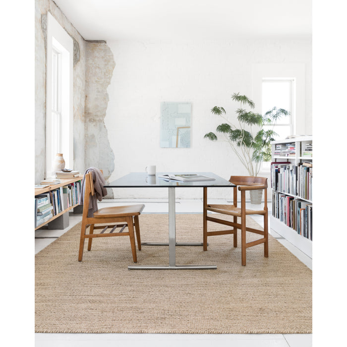Rugs by Roo Loloi Oakwood Wheat Area Rug in size 5' 0" x 7' 6"