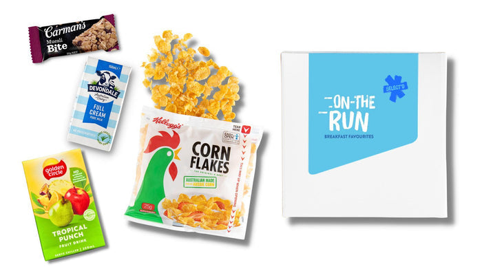 On-The-Run B'fast Packs - Corn Flakes