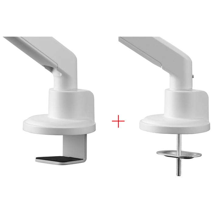 One For All Universal Dual Monitor Arm - White | DM4220 from One For All - DID Electrical