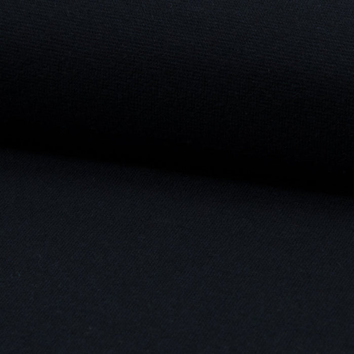 Organic 1x1 Ribbing - European Import - Navy - Simplifi Fabric