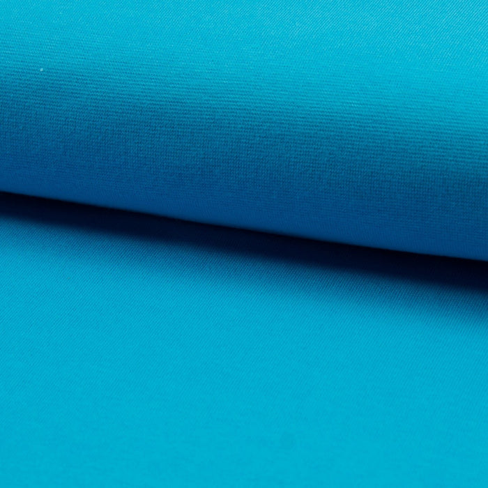 Organic 1x1 Ribbing - European Import - Turquoise - Simplifi Fabric