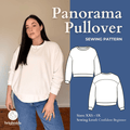 Panorama Pullover Sewing PDF Pattern - Brightside Fabric Co. - Simplifi Fabric