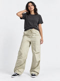 Pantalon Mujer Converse Parachute Beige — vista principal