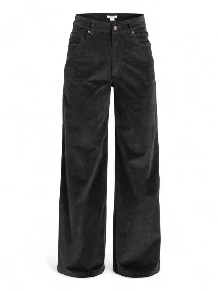 Pantalon Roxy Mujer Surf On Cloud Cord Stretch Negro