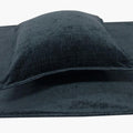 Parker Bed Runners & Cushions - Ink Blue Black