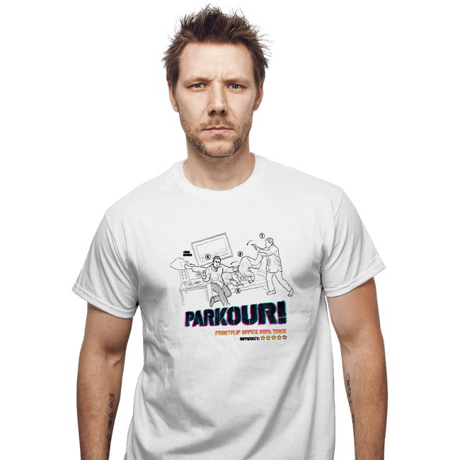 Daily_Deal_Shirts T-Shirts, Unisex / Small / White Parkour!