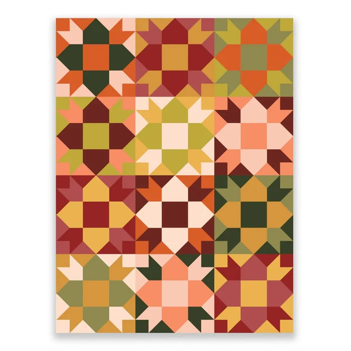 Peace Garden Paper Pattern - The Blanket Statement Quilt Co. - Simplifi Fabric
