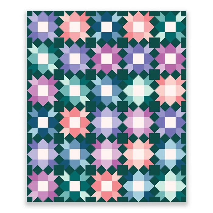 Peace Garden Paper Pattern - The Blanket Statement Quilt Co. - Simplifi Fabric