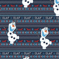 Pillowcase - Olaf's Alpine Adventure Navy Flannel