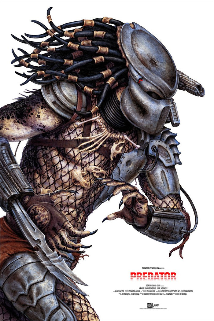 Predator by N.C. Winters, 24" x 36" Screen Print