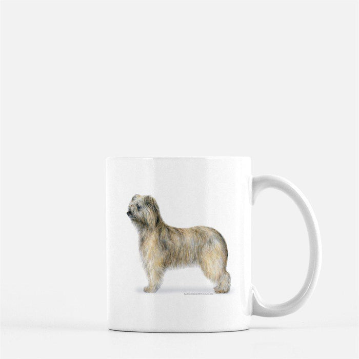 Pyrenean Shepherd Rough Face Coffee Mug