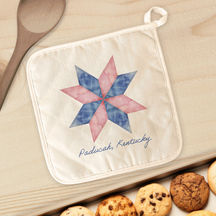 Quilted Star - Custom Cotton Pot Holder