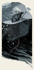 Ratatouille by Aaron Horkey, 17.5" x 35.75" Screen Print