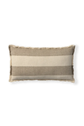 Rectangular Lines Brown Cushion