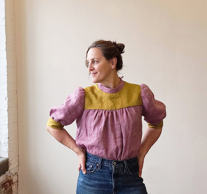 Regalia Blouse Sewing Pattern - Sew House Seven - Simplifi Fabric