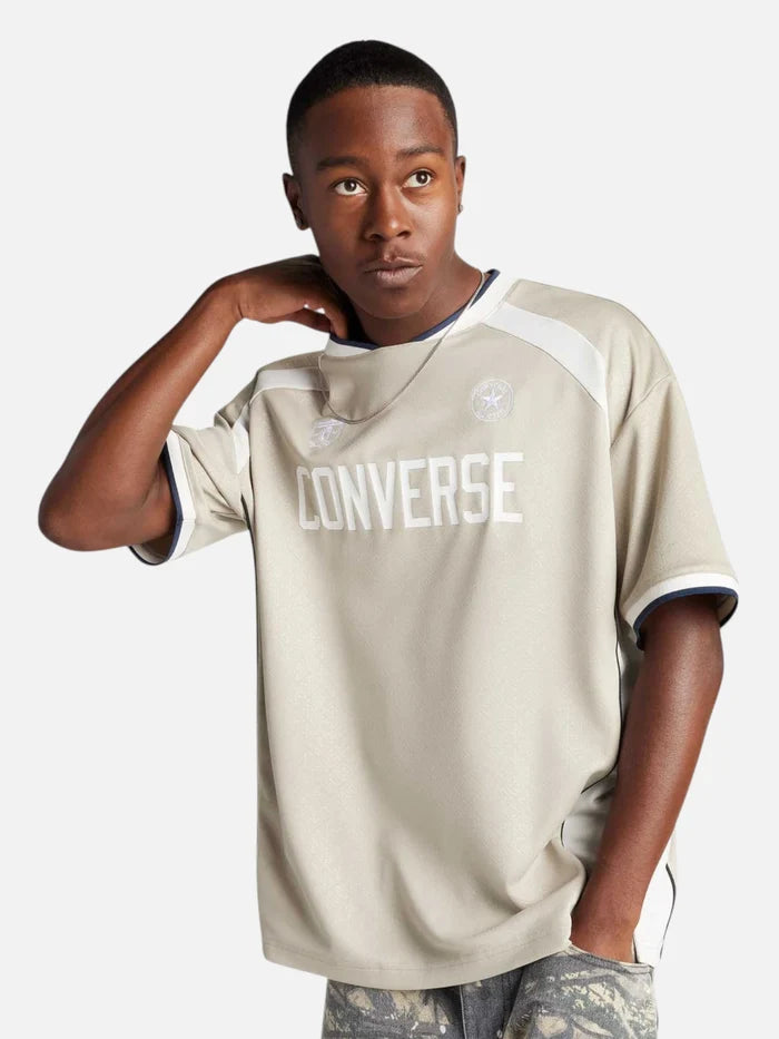 Remera Converse Soccer Jersey Beige