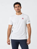 Remera Le Coq Sportif Training Reflective TS Blanco Gris — vista principal