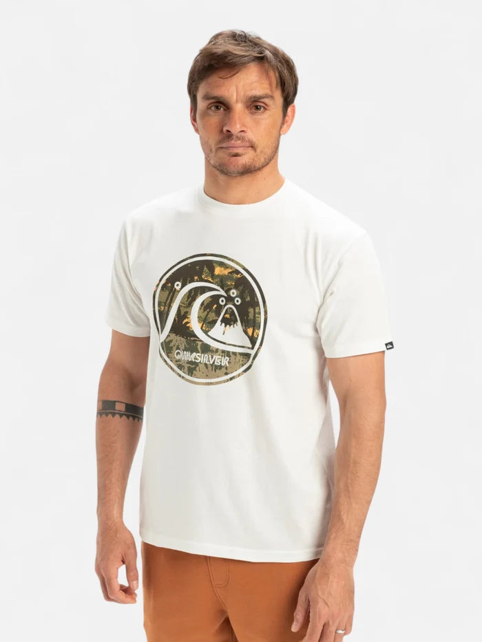 Remera Quiksilver Evo Bubble Wrapped Blanco