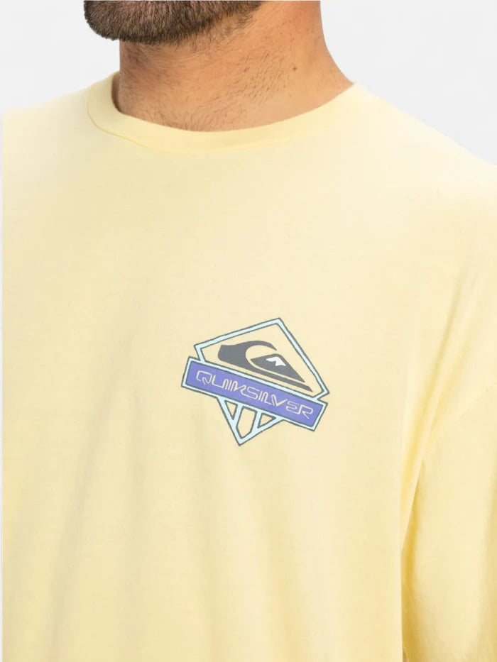 Remera Quiksilver GH QS Crystal Jet Amarillo