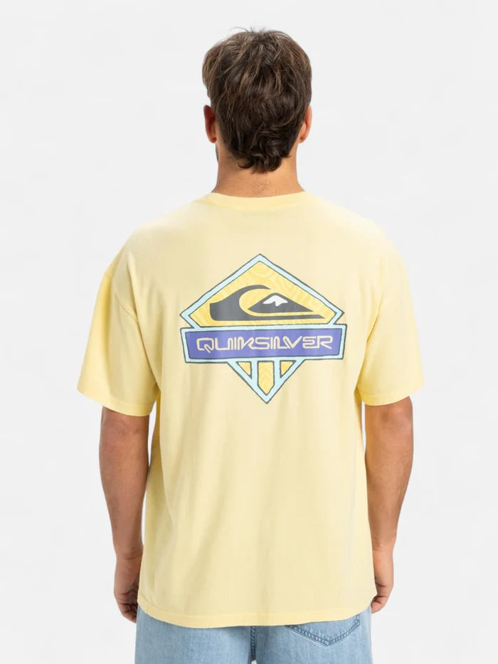 Remera Quiksilver GH QS Crystal Jet Amarillo