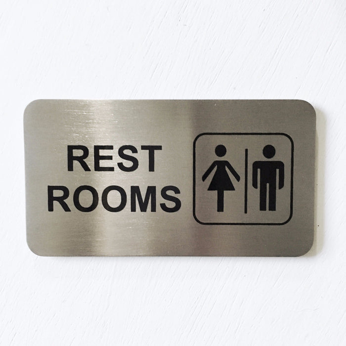 Rest Rooms Sign
