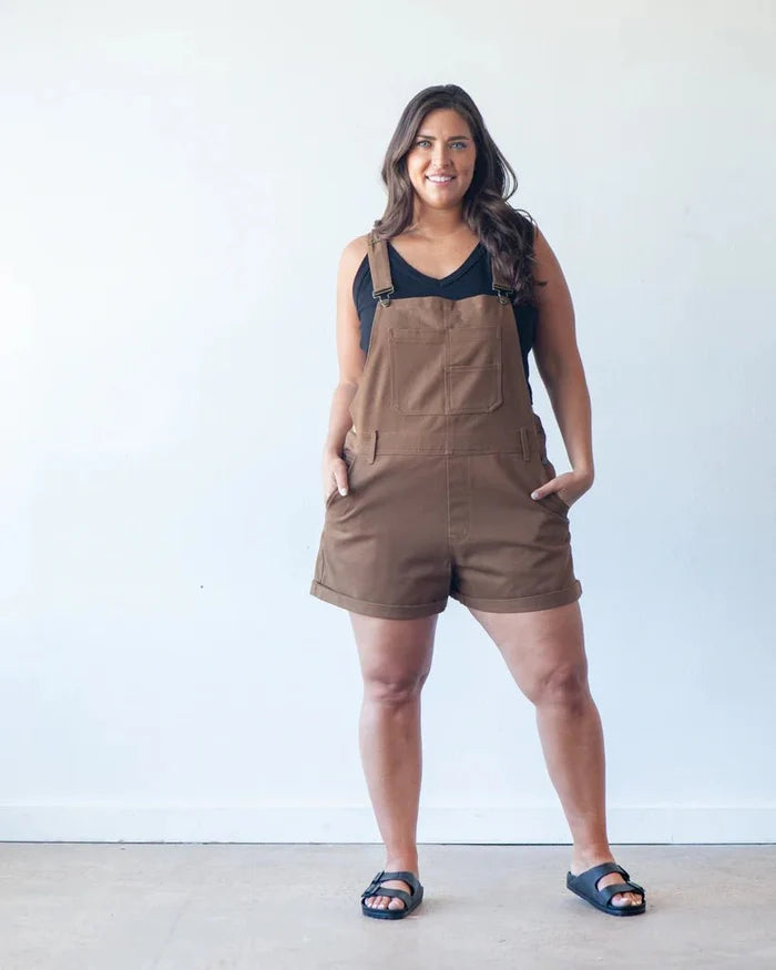 Riley Overalls Sewing Pattern - True Bias - Simplifi Fabric