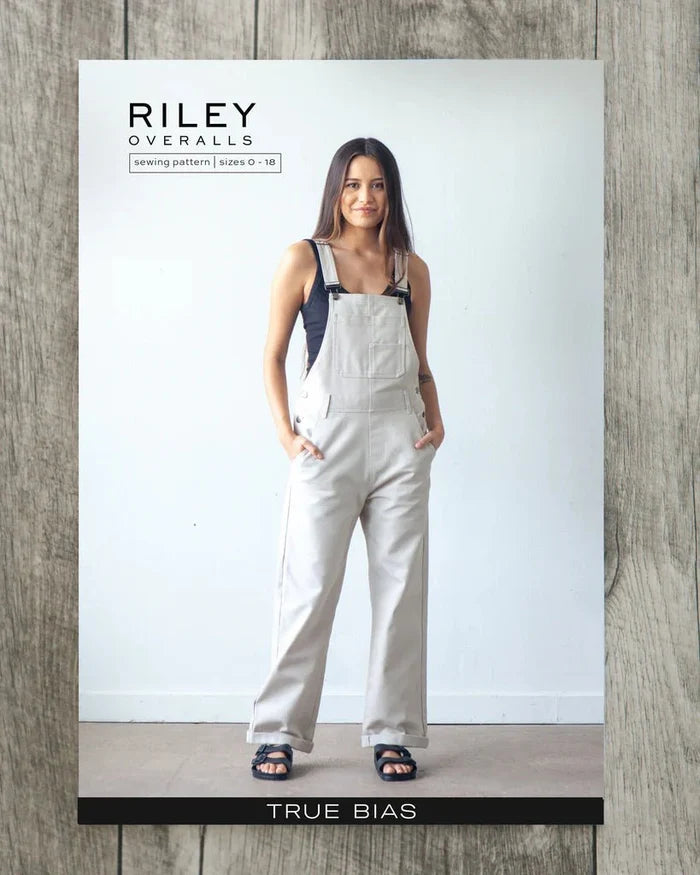 Riley Overalls Sewing Pattern - True Bias - Simplifi Fabric