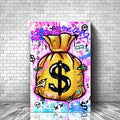 20 x 16 - Small / Gallery Wrap / Pink