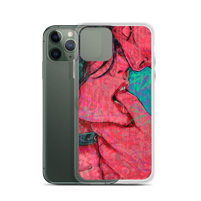 Seductive Lips Erotica iPhone Case - REBHORN DESIGN