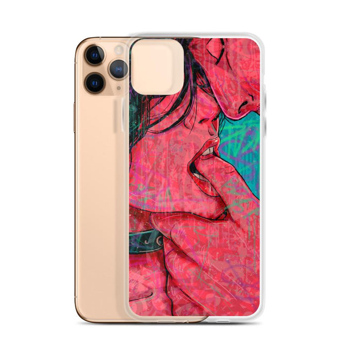 Seductive Lips Erotica iPhone Case - REBHORN DESIGN