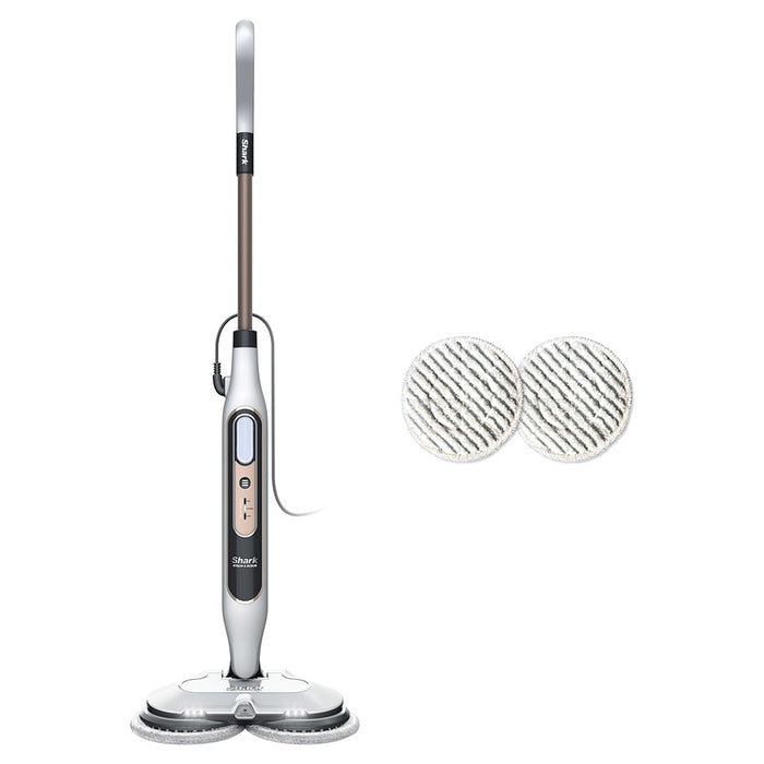 Shark Steam & Scrub Automatic Steam Mop - White & Grey | S8201UK from Shark - DID Electrical