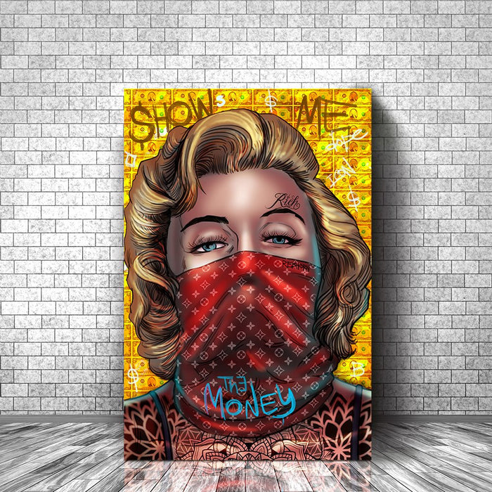 20 x 16 - Small / Gallery Wrap / Yellow